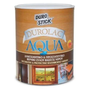 Durolac Aqua Διακοσμητικό & Προστατευτικό Βερνίκι Ξύλου Βάσεως Νερού