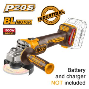 Γωνιακός Τροχός Μπαταρίας 115mm 20V Li-Ion SOLO