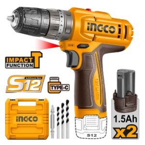 Κρουστικό Δραπανοκατσάβιδο Μπαταρίας 12V Li-Ion 20Nm