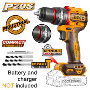 Κρουστικό Δραπανοκατσάβιδο Μπαταρίας 20V Li-Ion SOLO 55Νm