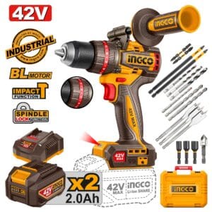 Κρουστικό Δραπανοκατσάβιδο Compact Μπαταρίας 42V Li-Ion 99Nm