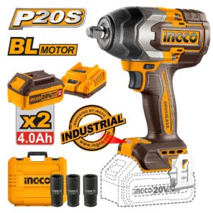 Μπουλονόκλειδο Κρουστικό Μπαταρίας 20V Li-Ion 850-1000Nm