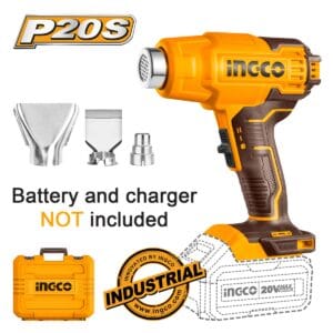 Πιστόλι Θερμού Αέρα Μπαταρίας 20V Li-Ion SOLO+Βαλίτσα