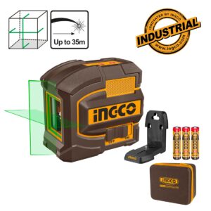 Αυτοαλφαδιαζόμενο Πράσινο Laser Σταυρού 2 Ακτίνων